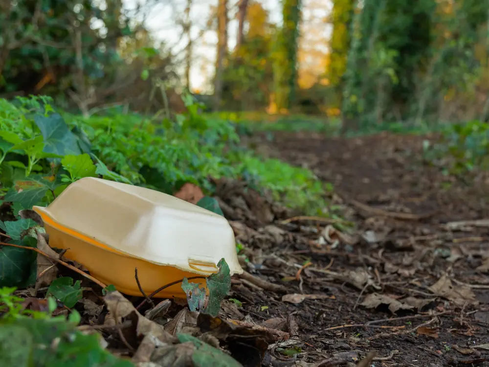 Keep America Beautiful educates people to support recycling in their community environment.