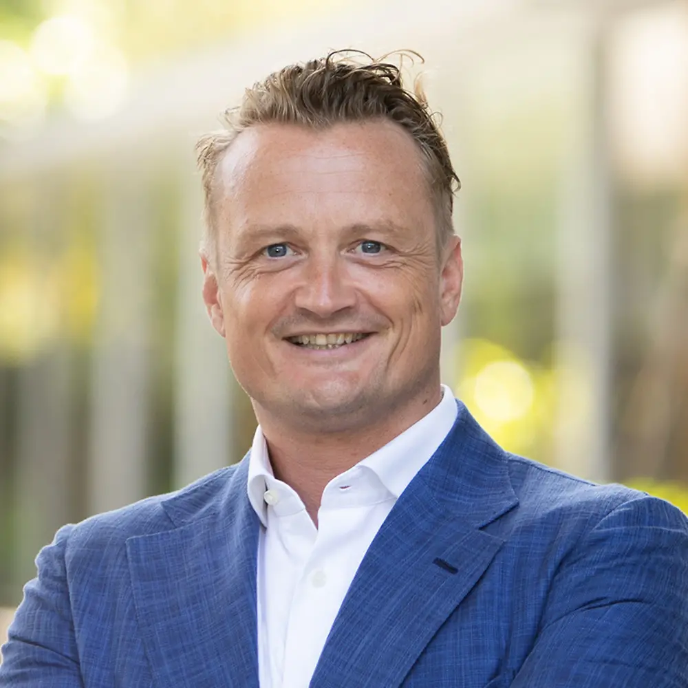 Portrait photo of Dr. Nick Miesen, Head of Digital Operations at Adhesive Technologies