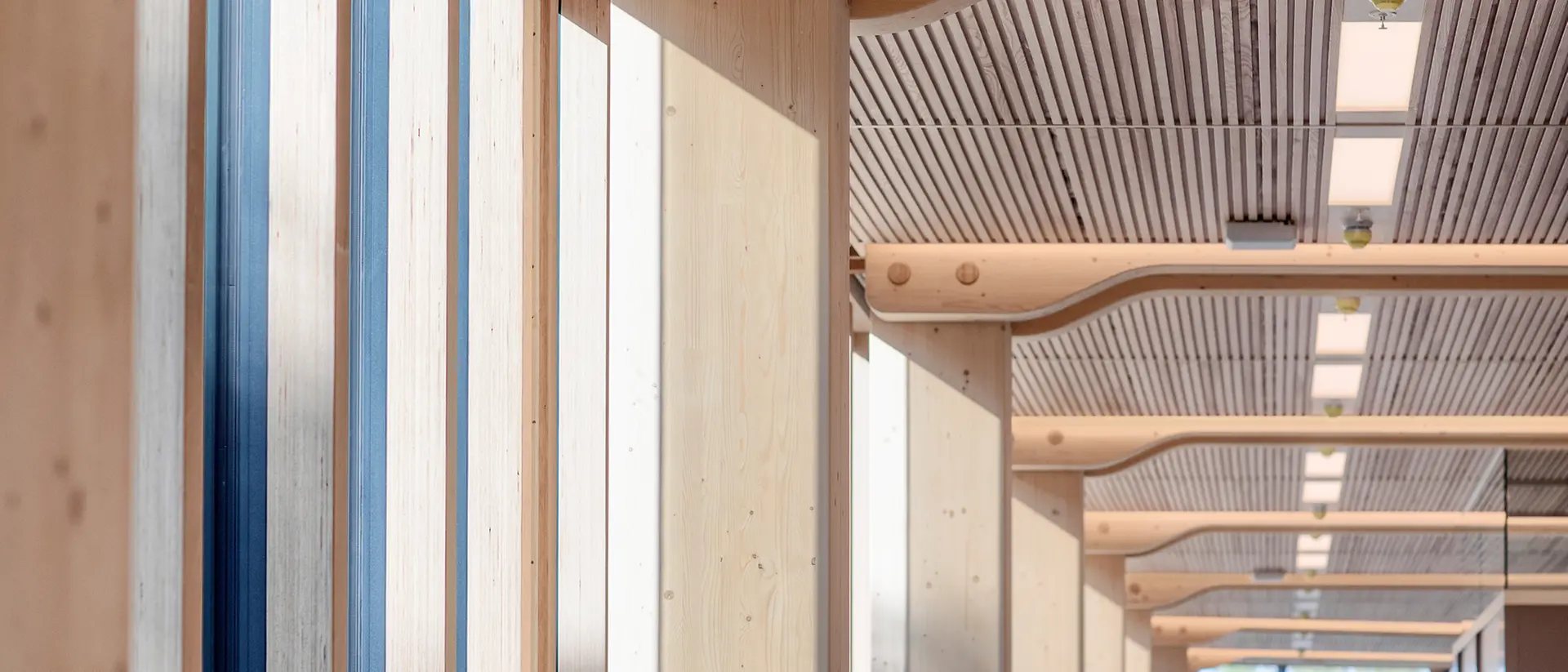 Cross Laminated Timber in Bjergsted Financial Park Norway