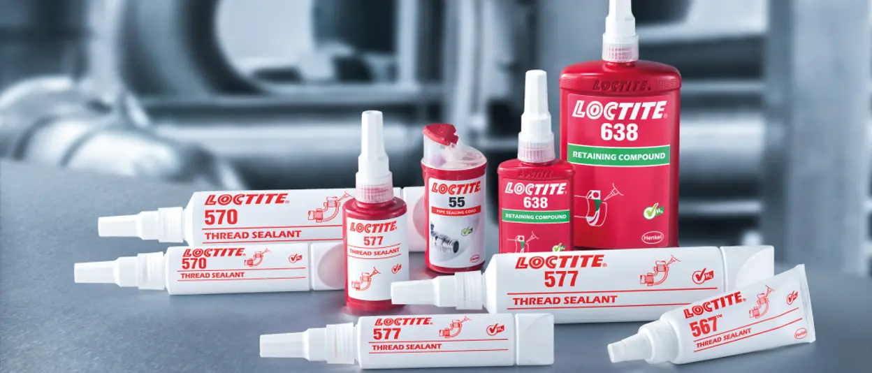 LOCTITE thread sealing and retaining solutions