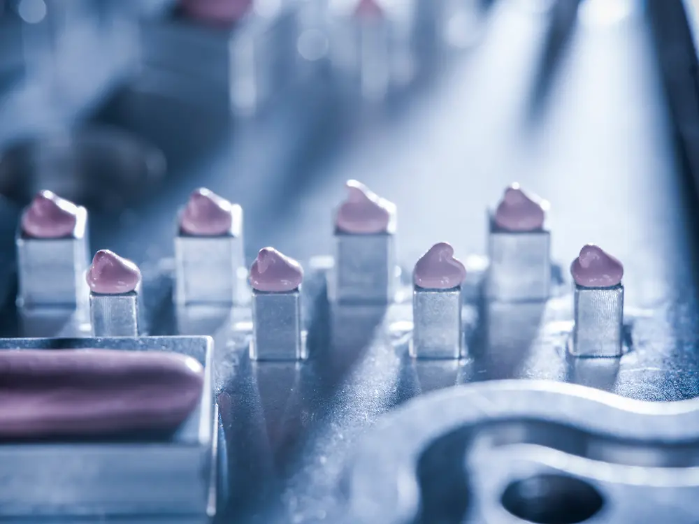 
Henkel Next Generation Gap Filler dispensed in varied sizes.