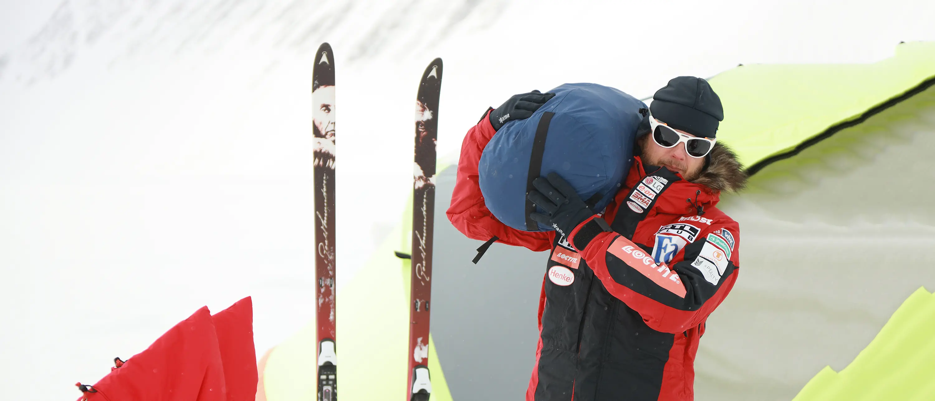 Gábor Rakonczay, the first Hungarian to have reached the South Pole